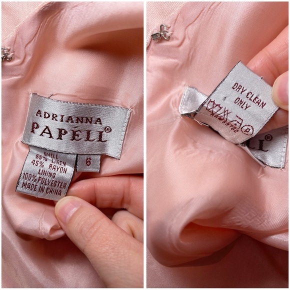 Adrianna Papell Blush Sleeveless Midi Dress - Picture 9 of 15